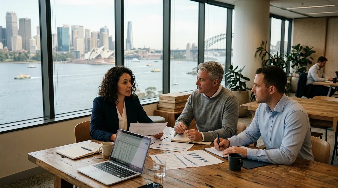 Sydney CBD office overlooking Barangaroo